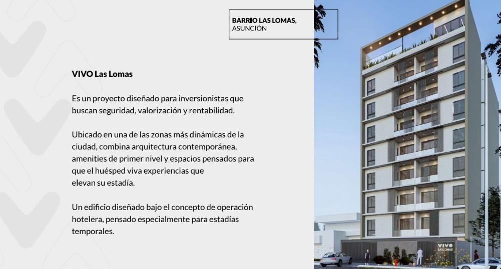 VIVO Las Lomas — residential investment project in Asunción, Paraguay